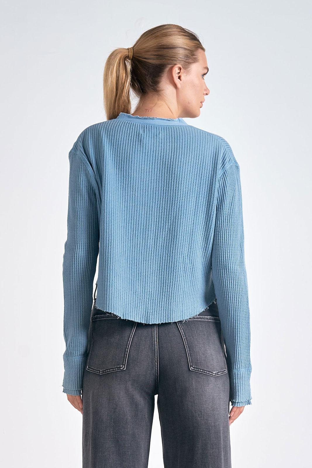 L/S Henley thermal Product Image