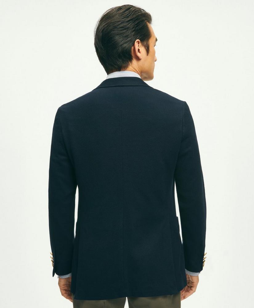 Classic Fit Cotton Pique Knit 1818 Blazer Product Image