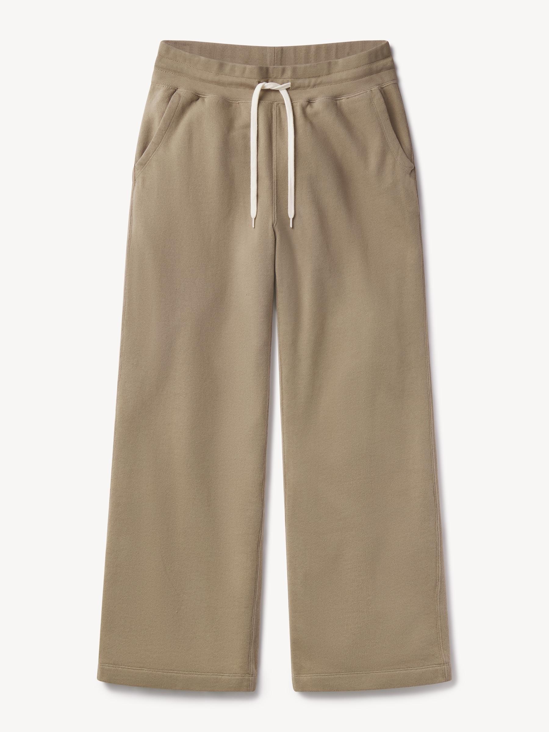 Marsh Fern Venice Wash Vintage Interloop Wide Leg Sweatpant Product Image