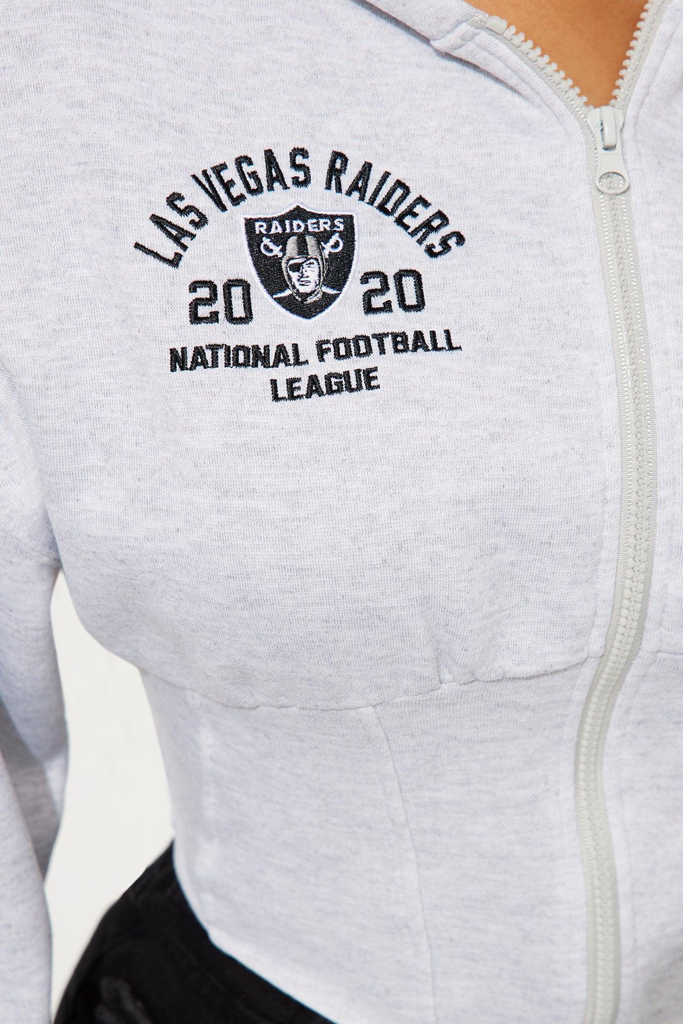 Always A Raider Corset Hoodie - Heather Grey Female Product Image