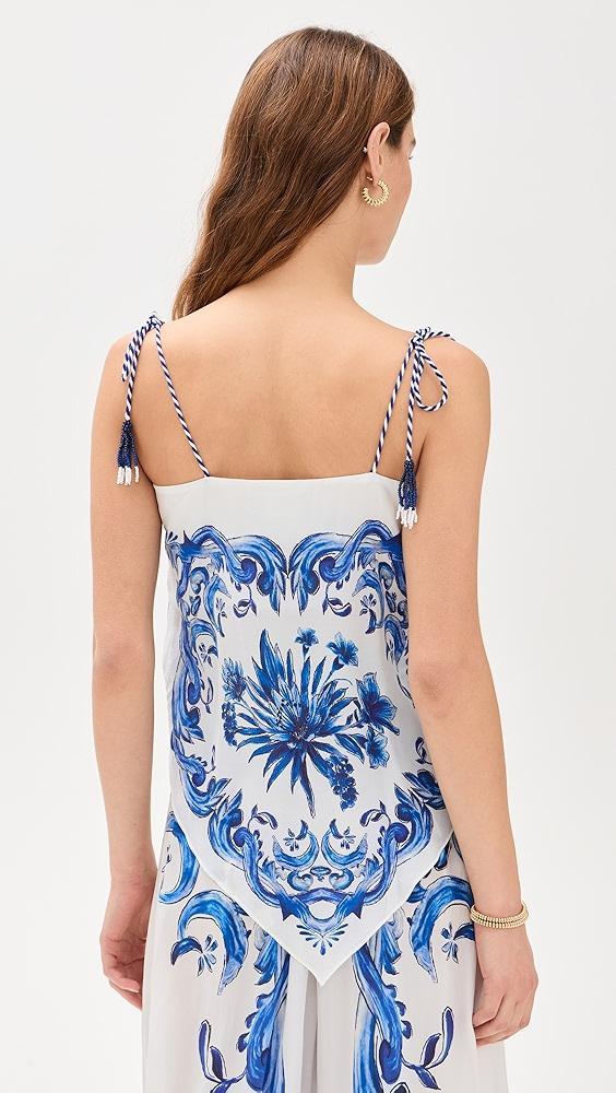 FARM Rio Garden Tiles Blouse | Shopbop Product Image
