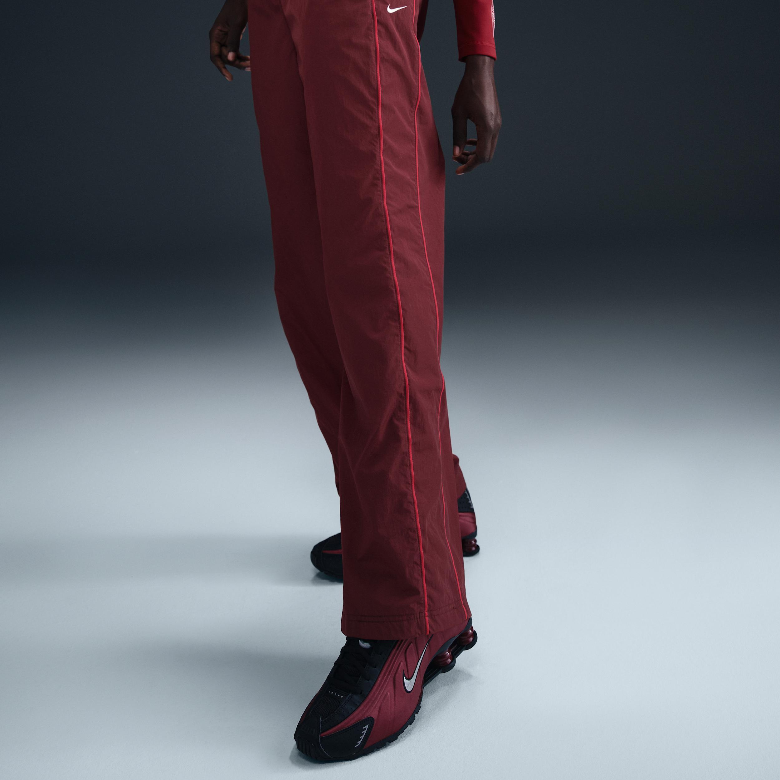 Nike Windrunner Women's High-Waisted Woven Open-Hem Pants Product Image