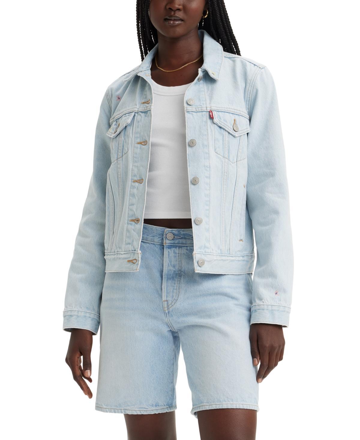 Levi's(r) Womens Original Trucker (Deep Lichen ) Women's Vest Product Image
