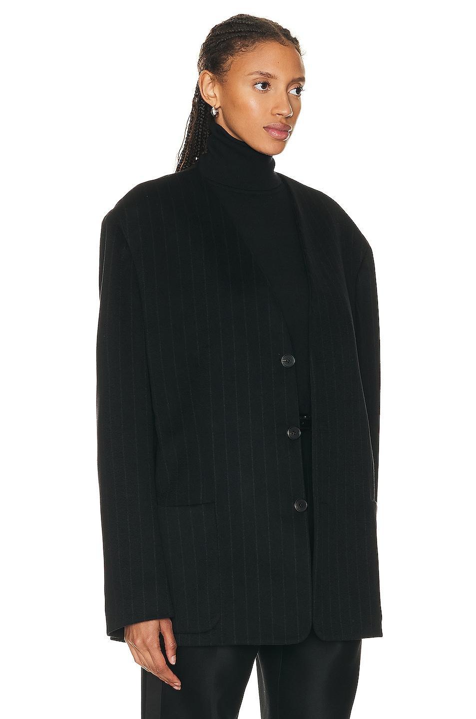 The Row Torania Jacket Black. (also in ). Product Image