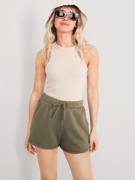 Extra High-Waisted Vintage Shorts -- 3-inch inseam Product Image