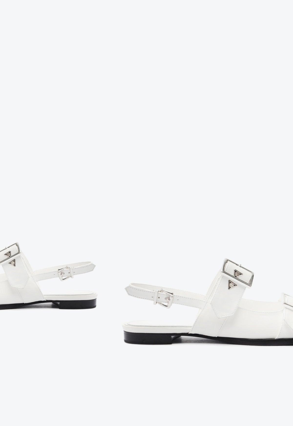 Darla Sling Leather Flat Product Image