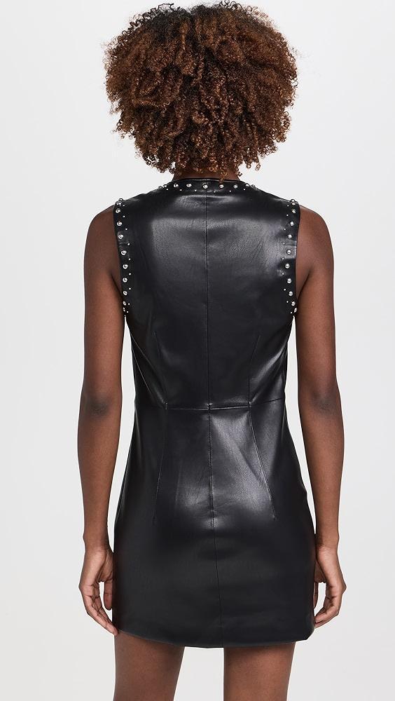 rag & bone Brigette Faux Leather Dress | Shopbop Product Image