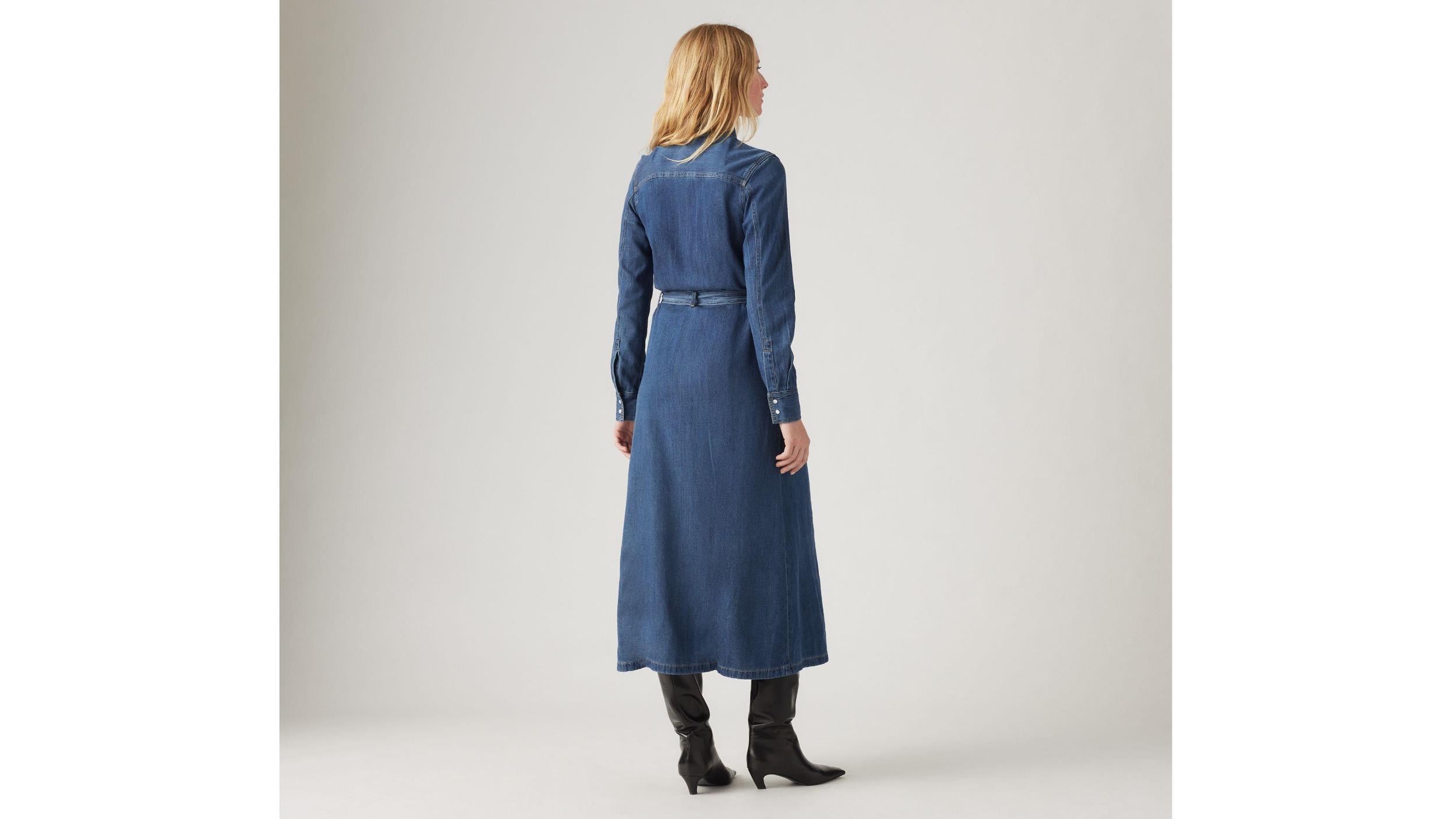 Quinney Denim Dress Product Image