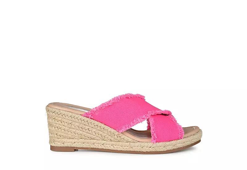 Journee Shanni Womens Wedge Sandals Product Image