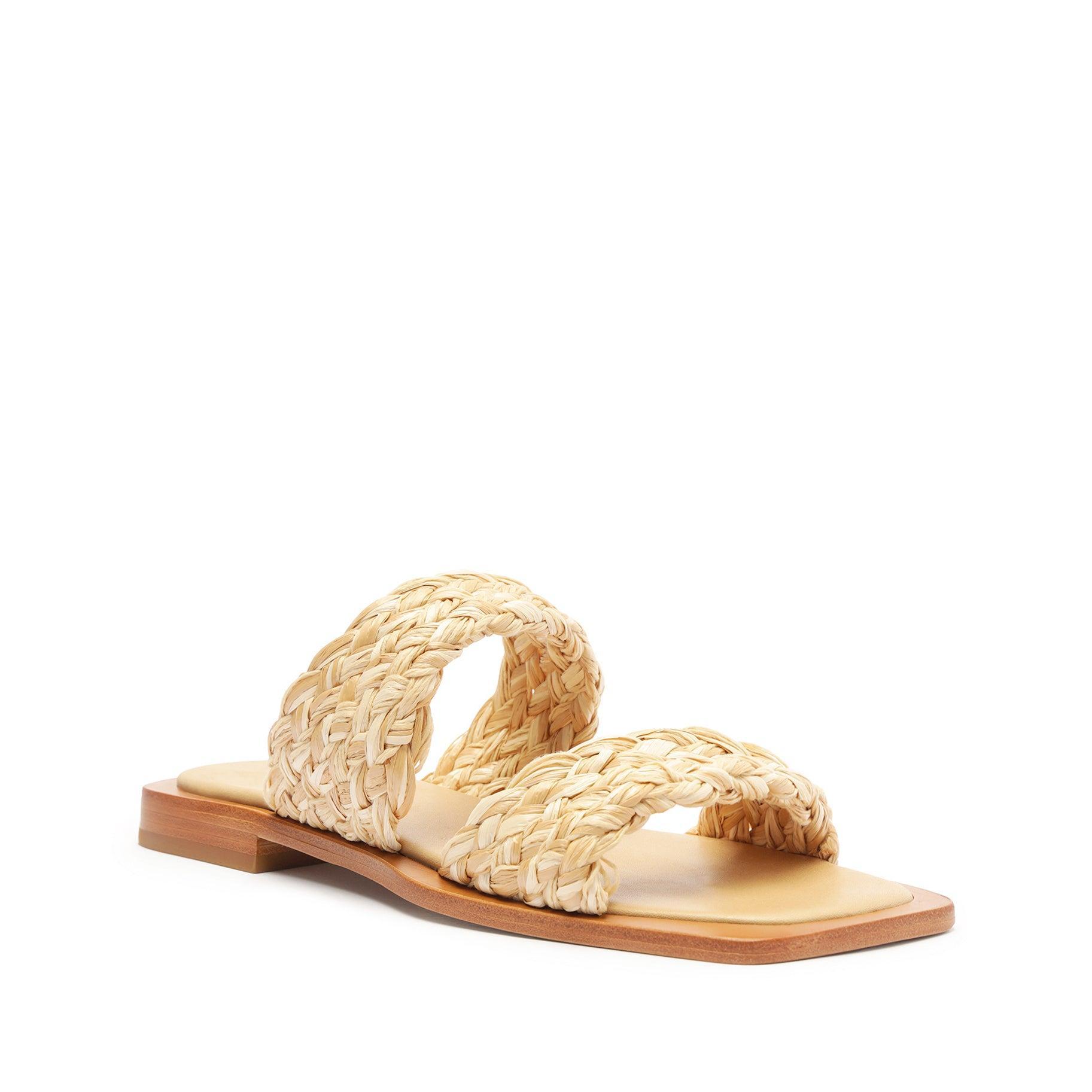 Amani Straw Flat Sandal Product Image