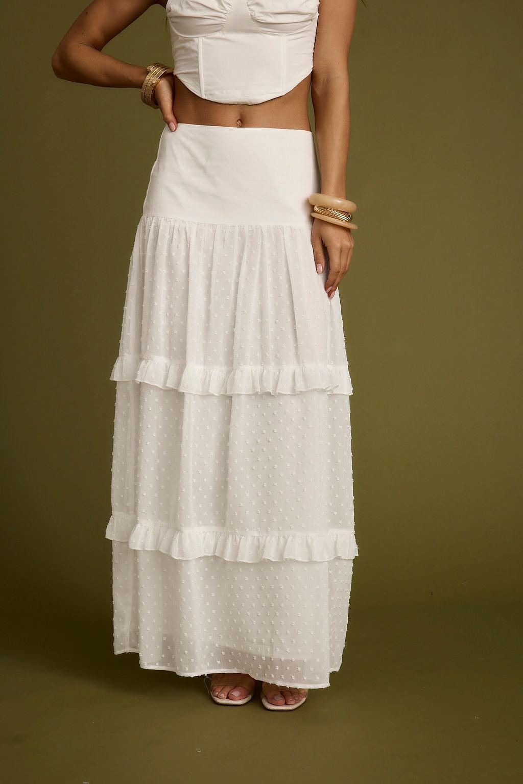 Lorelei White Corset Top Product Image