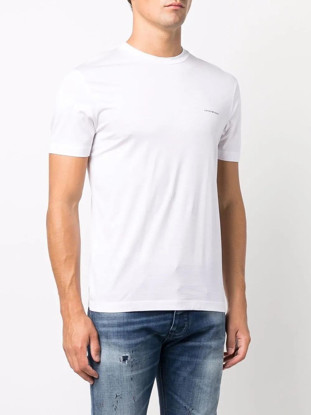 logo-print crewneck T-shirt Product Image
