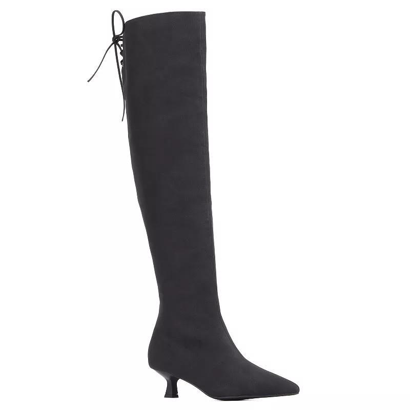New York & Company® Vanellope Women's Dress Boots, Size: 9, Dark Gray Product Image