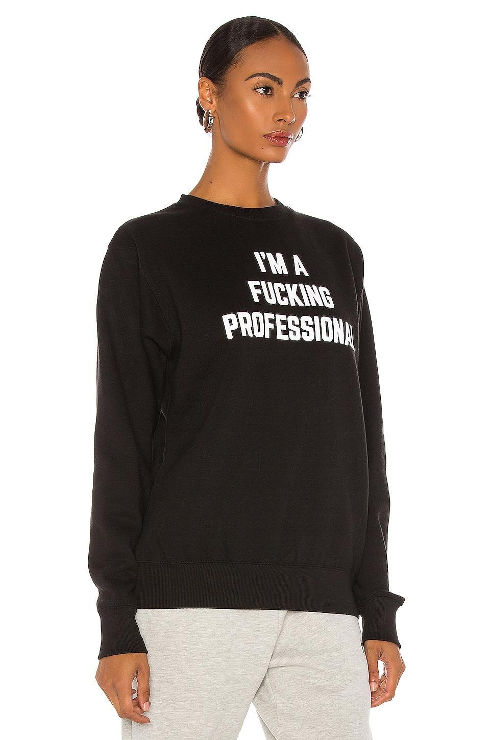 Fucking Professional Sweatshirt DEPARTURE Product Image