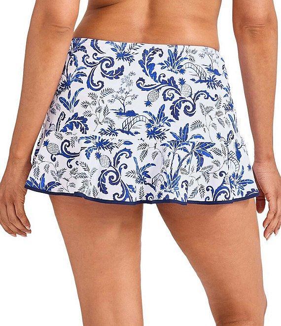 Tommy Bahama Terrazzo Tile High Waist Skirt Swim Bottom Product Image