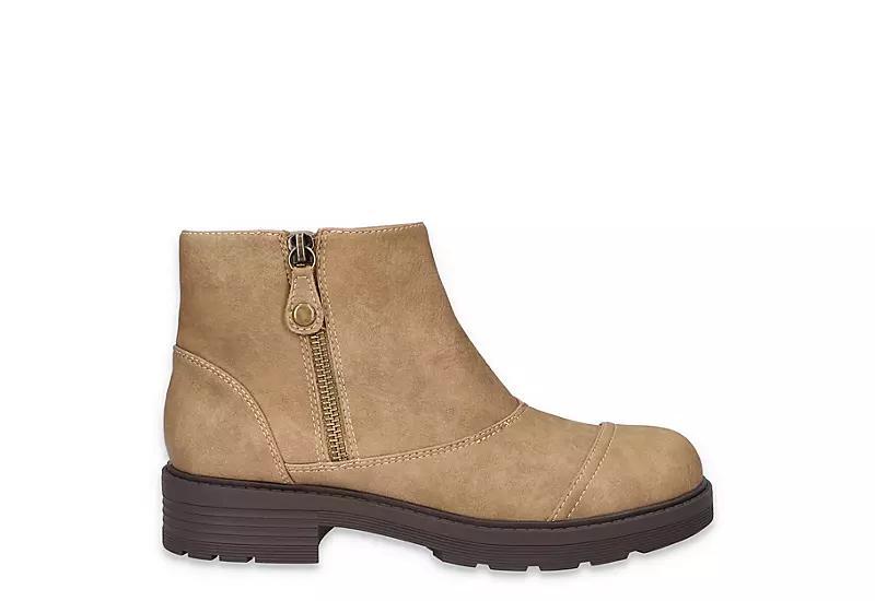 Aliah Easy Works by Easy Street Women's Slip Resistant Ankle Boots, Size: 5, Brown Product Image