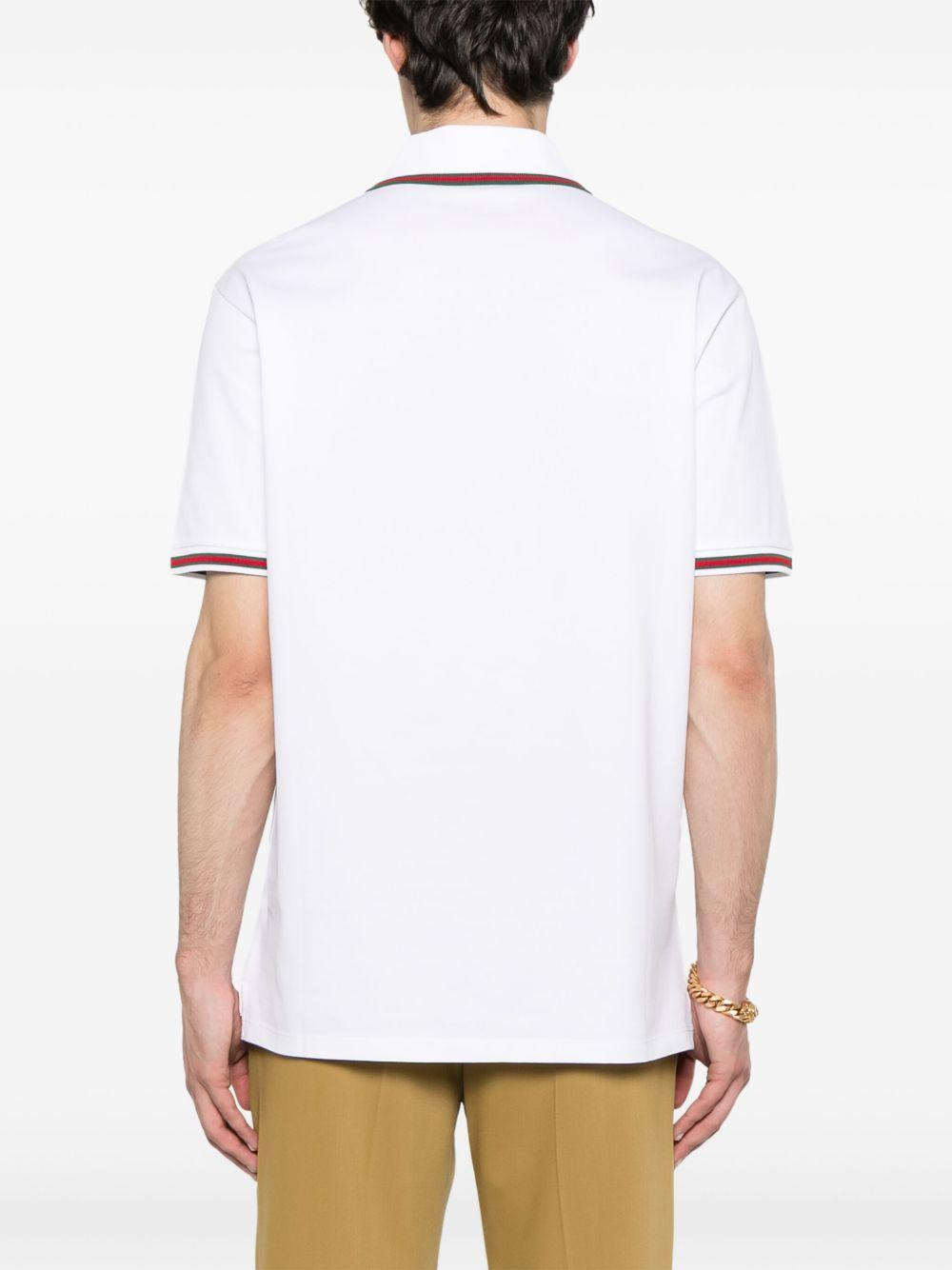 logo-appliqué polo shirt Product Image
