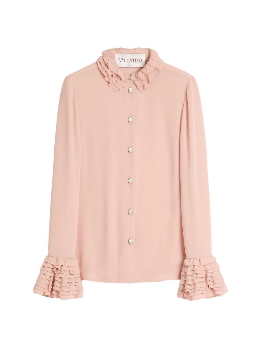 Womens Georgette Blouse Product Image