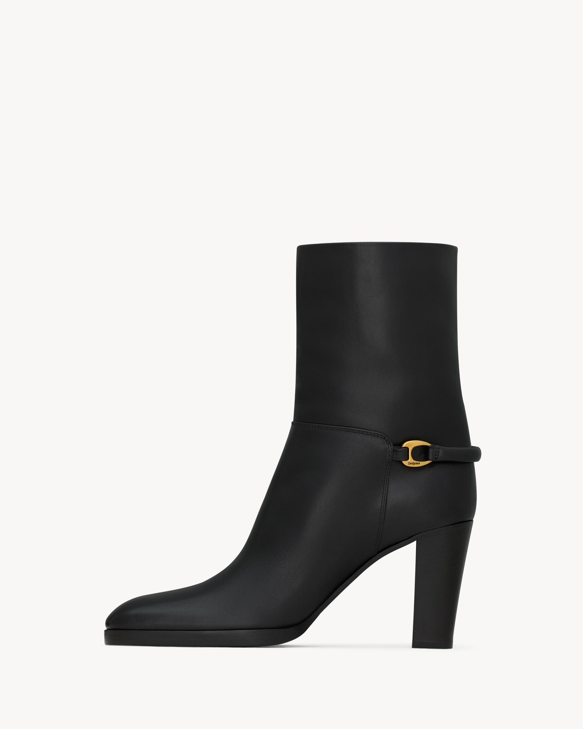 SULPICE booties in smooth leather Product Image
