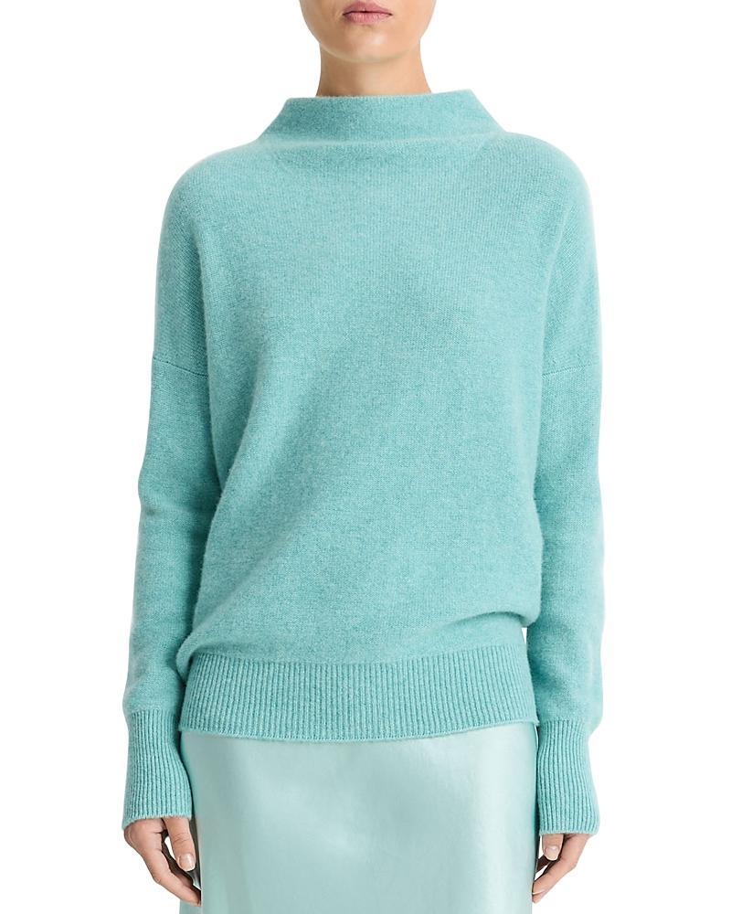 Vince Boiled Cashmere Funnel Neck Sweater Product Image