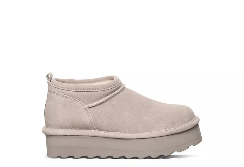 Bearpaw Retro Super Shorty Faux Suede Womens Boots Product Image