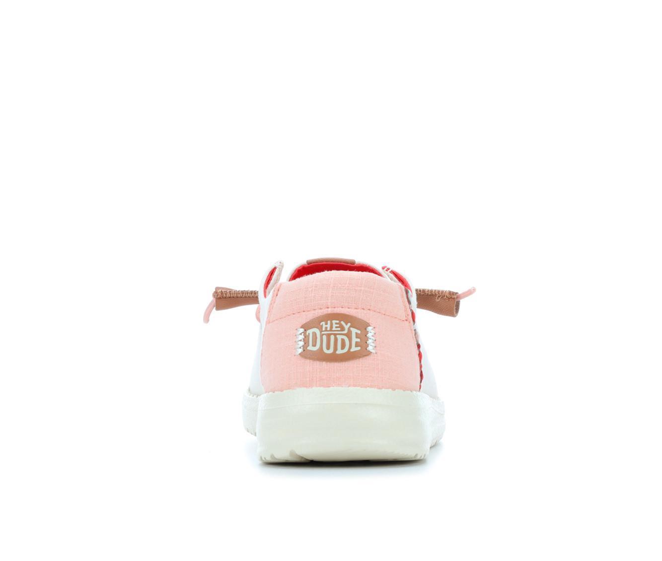 Women's HEYDUDE Wendy Chambray Boho Casual Shoes Product Image