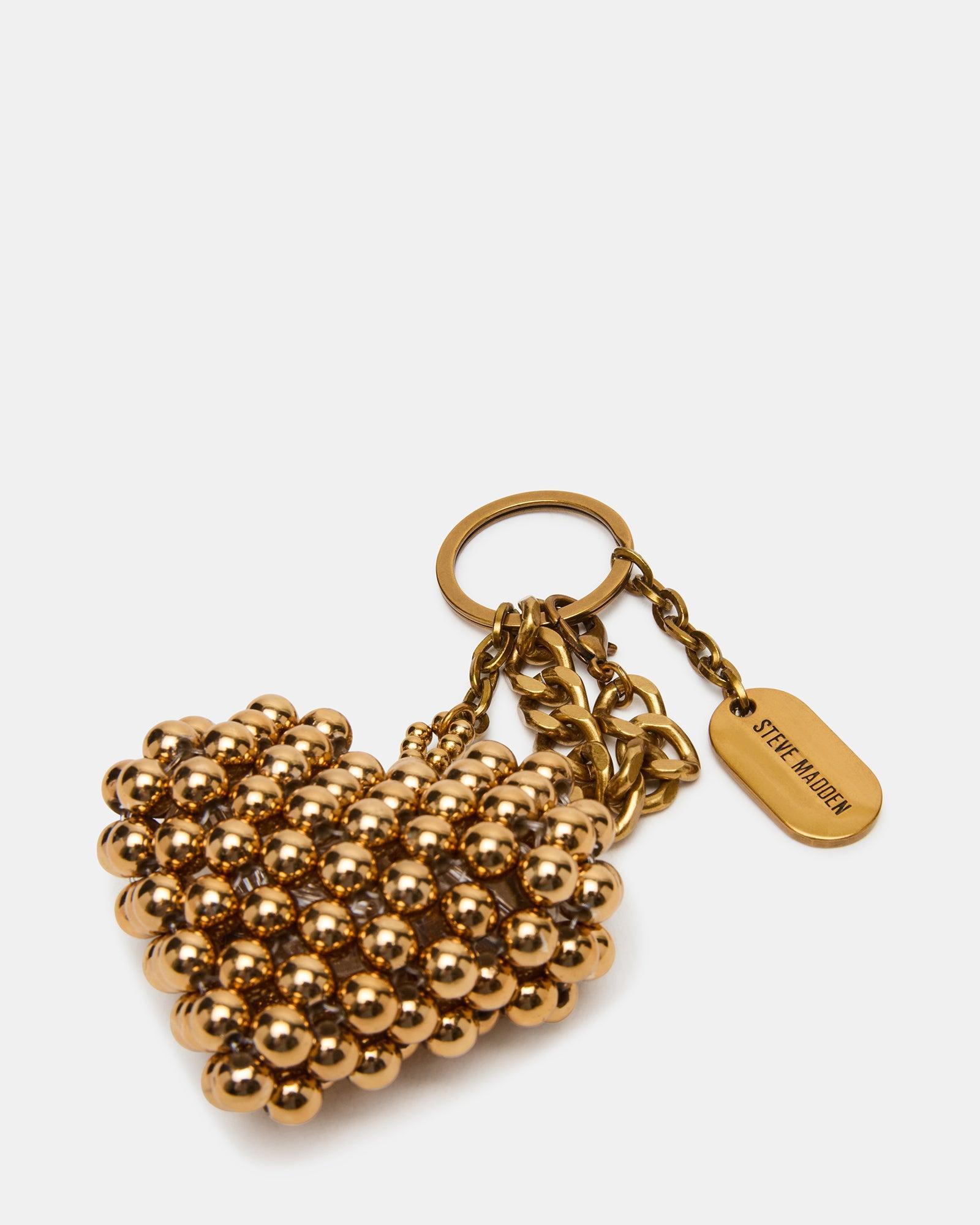 HEART BAG CHARM GOLD Female Product Image