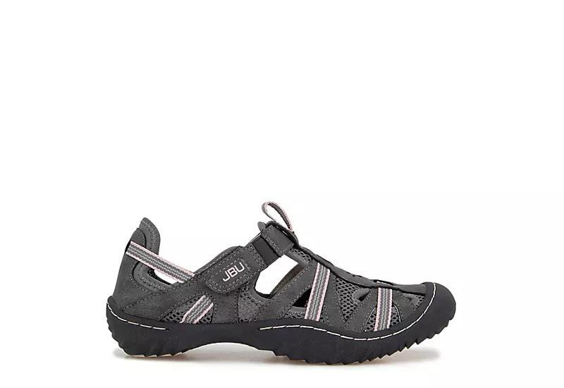 JBU Regional Women's Sport Sandals, Size: 6, Grey Petal Product Image