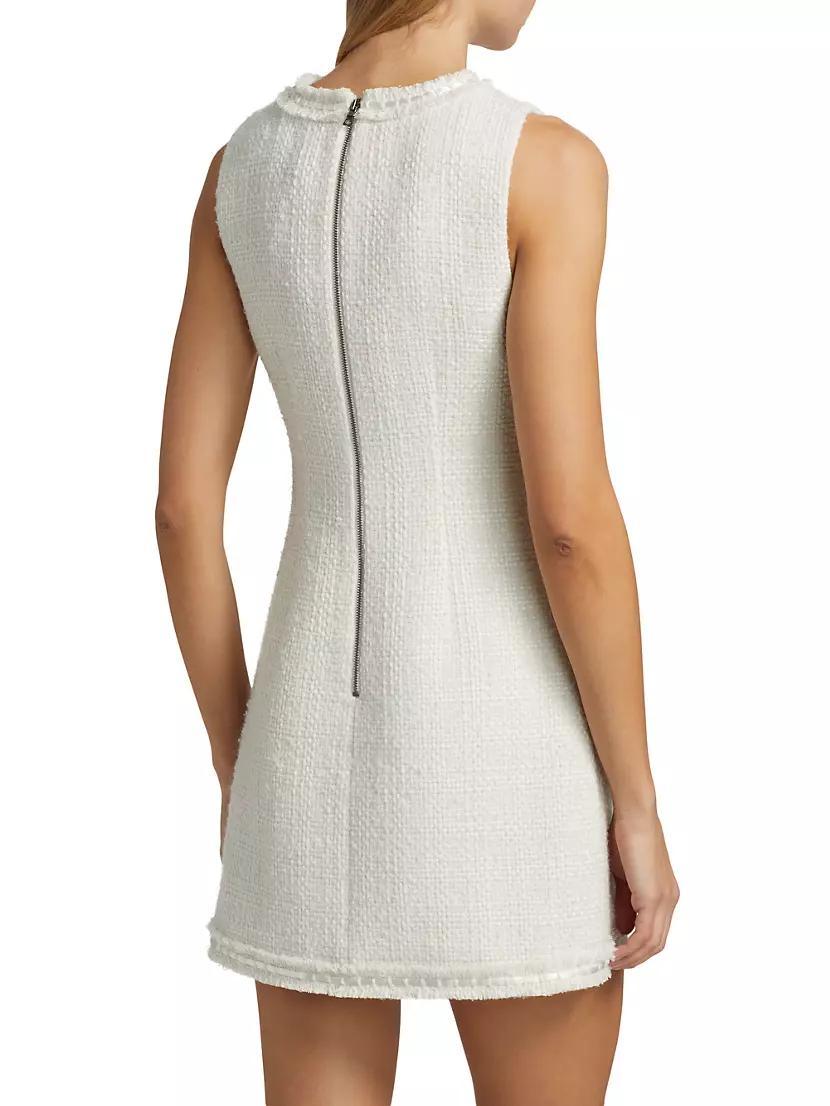 Coley Tweed Sleeveless Minidress Product Image