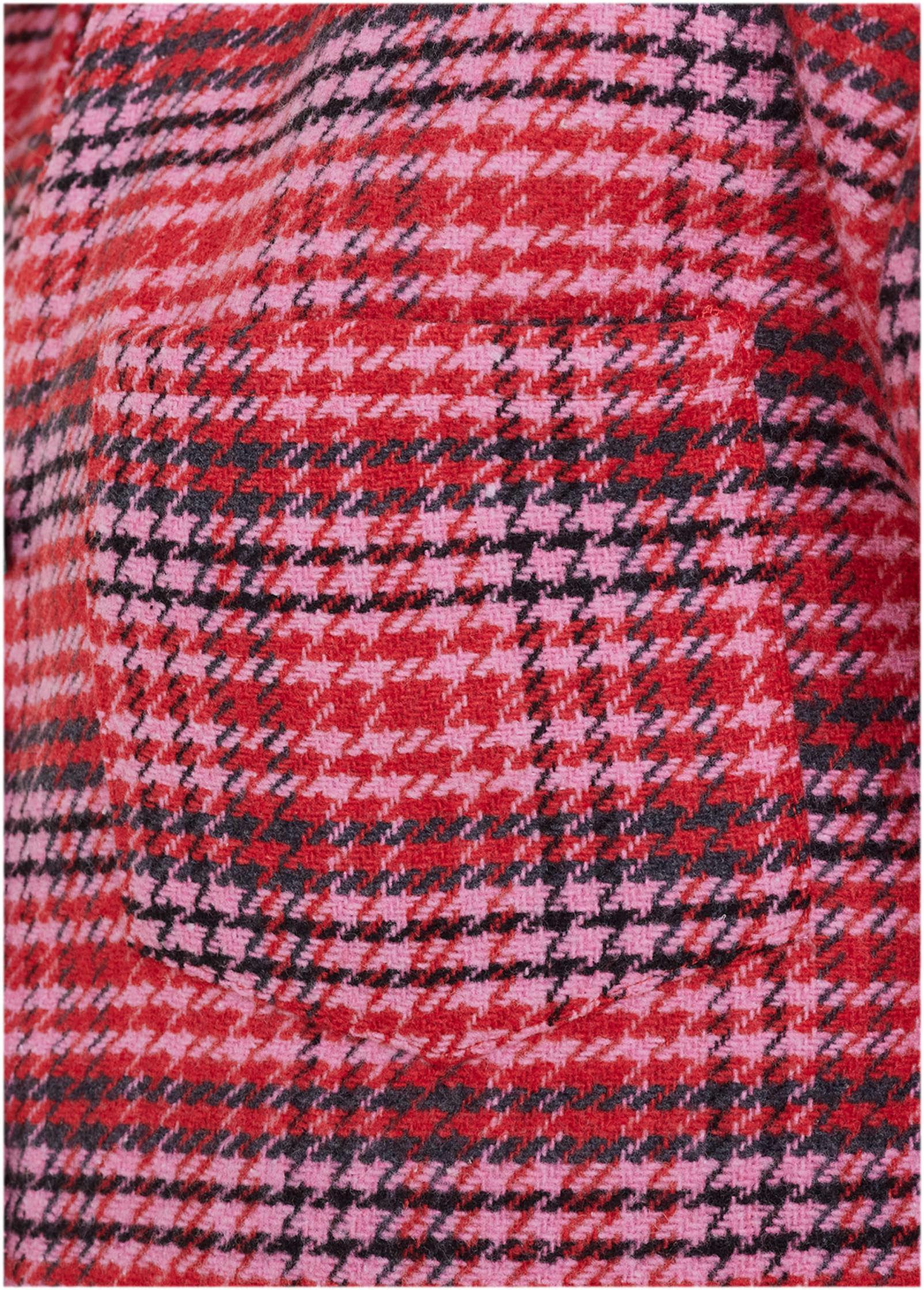 Plaid Shacket - Red Multi Product Image