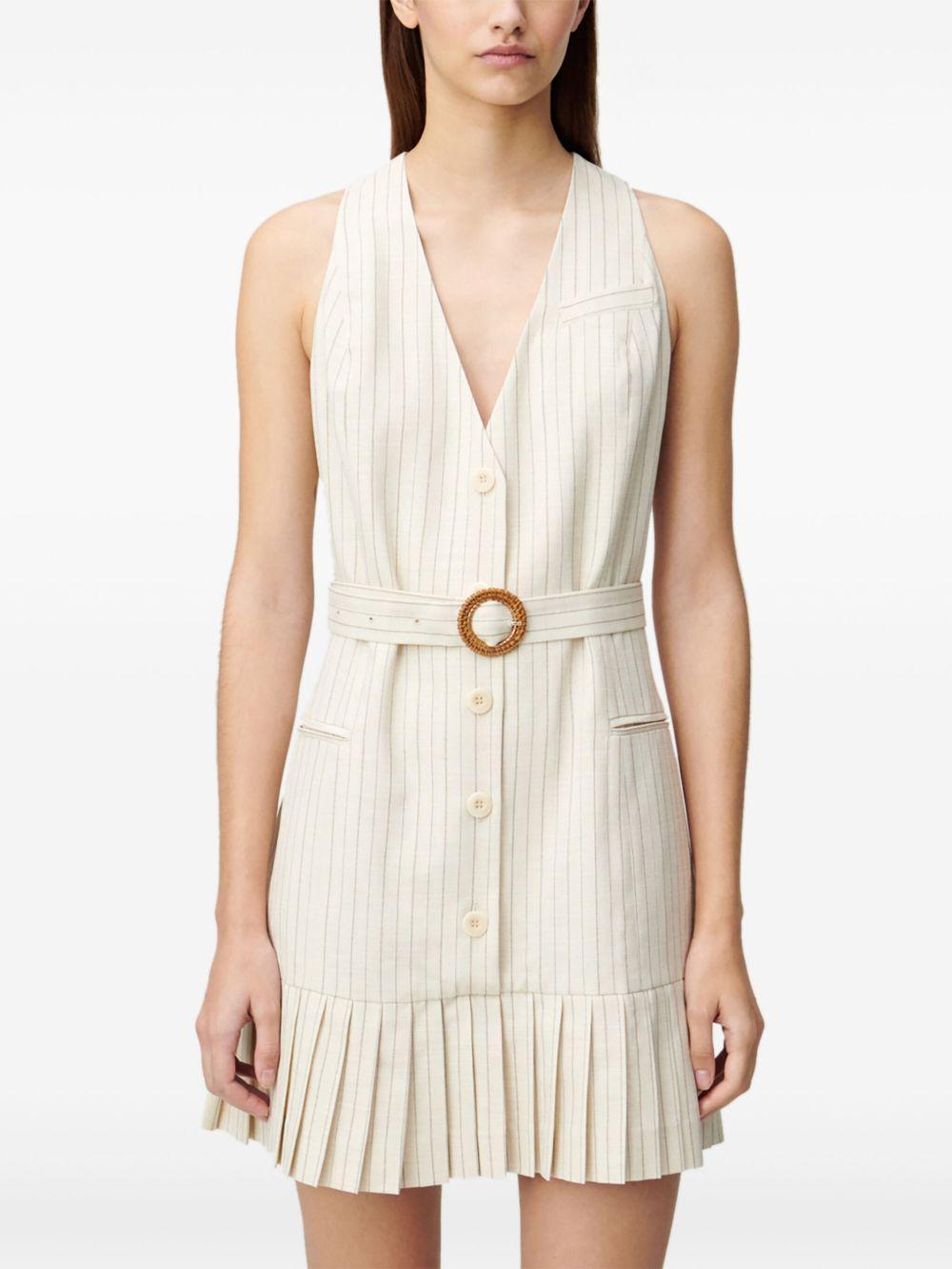 pleated mini dress Product Image