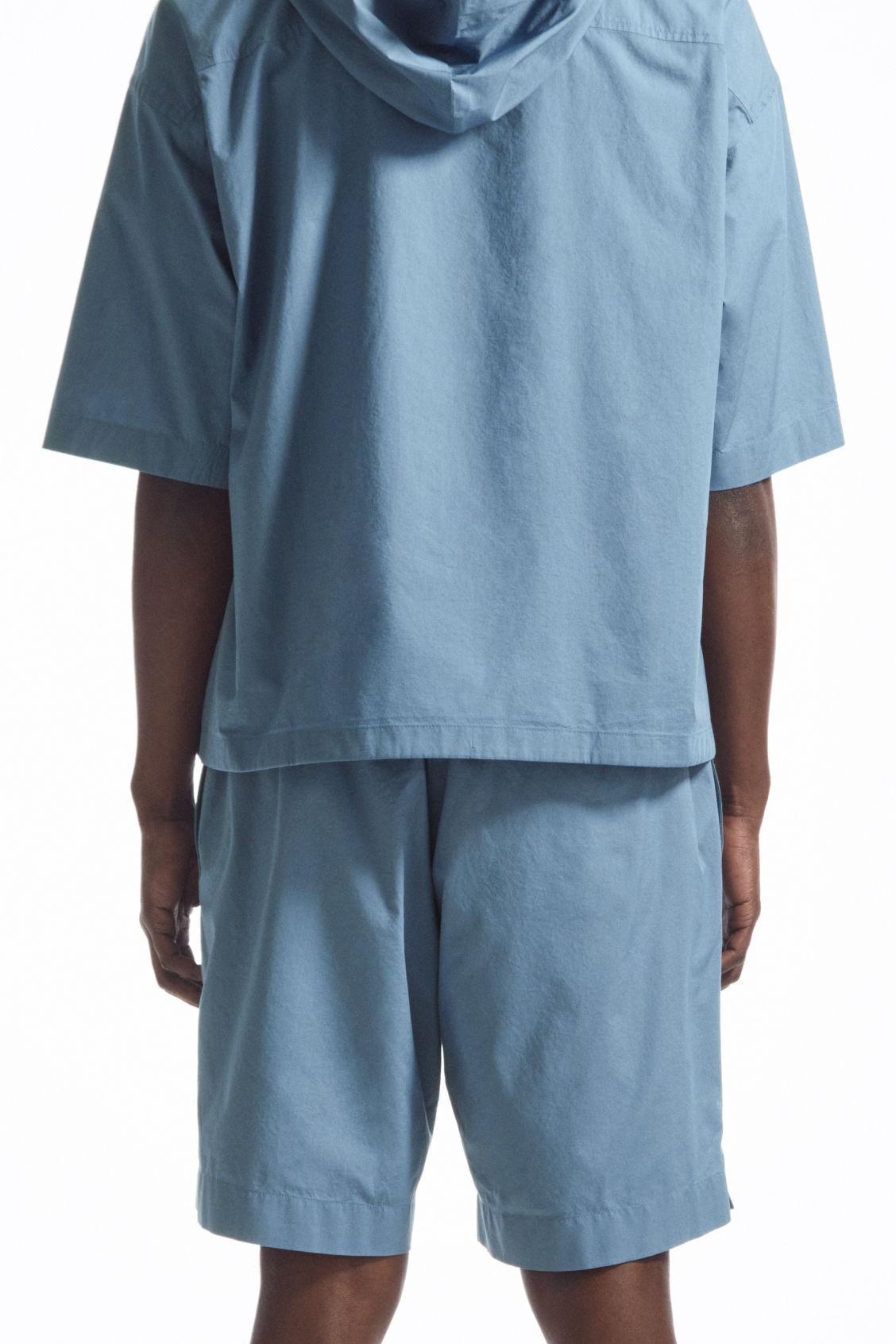 ELASTICATED COTTON SHORTS Product Image
