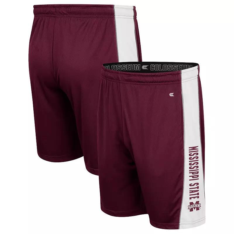 Men's Colosseum Red Houston Cougars Panel Shorts, Size: Small, Hou Red Product Image