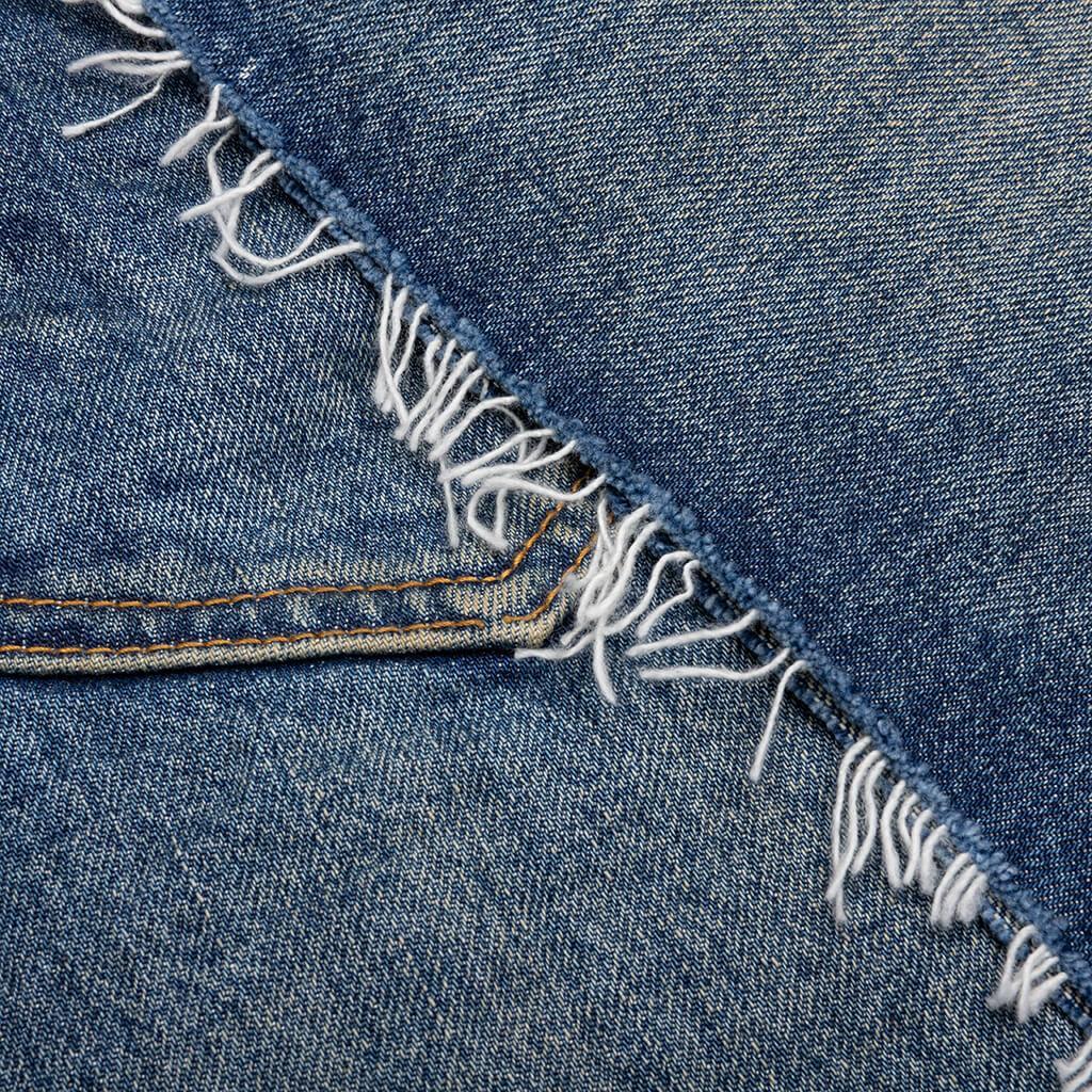 Worn Vintage Shorts - Mid Indigo Male Product Image