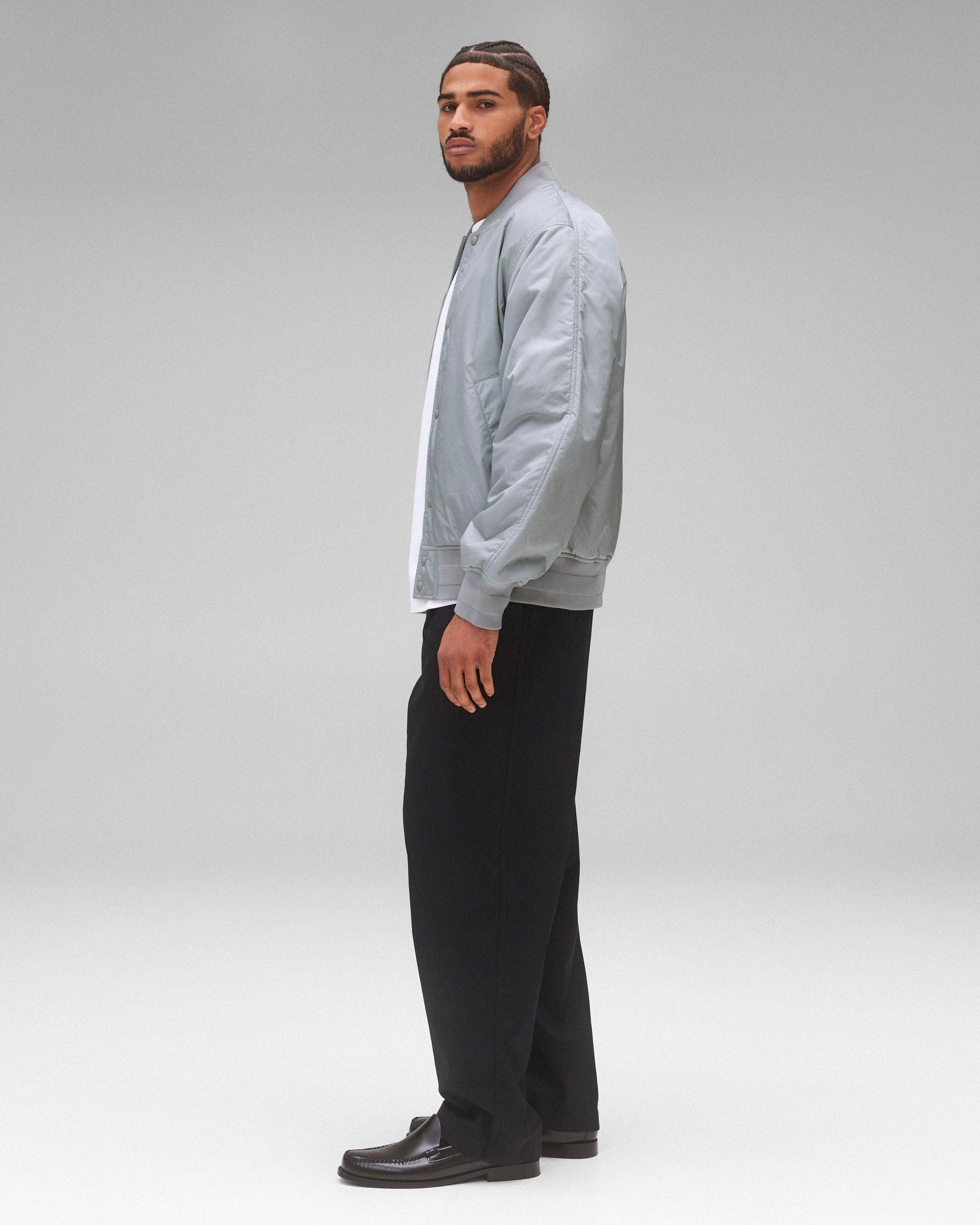 Econyl Satin Nylon Stadium Jacket - Vault Male Product Image
