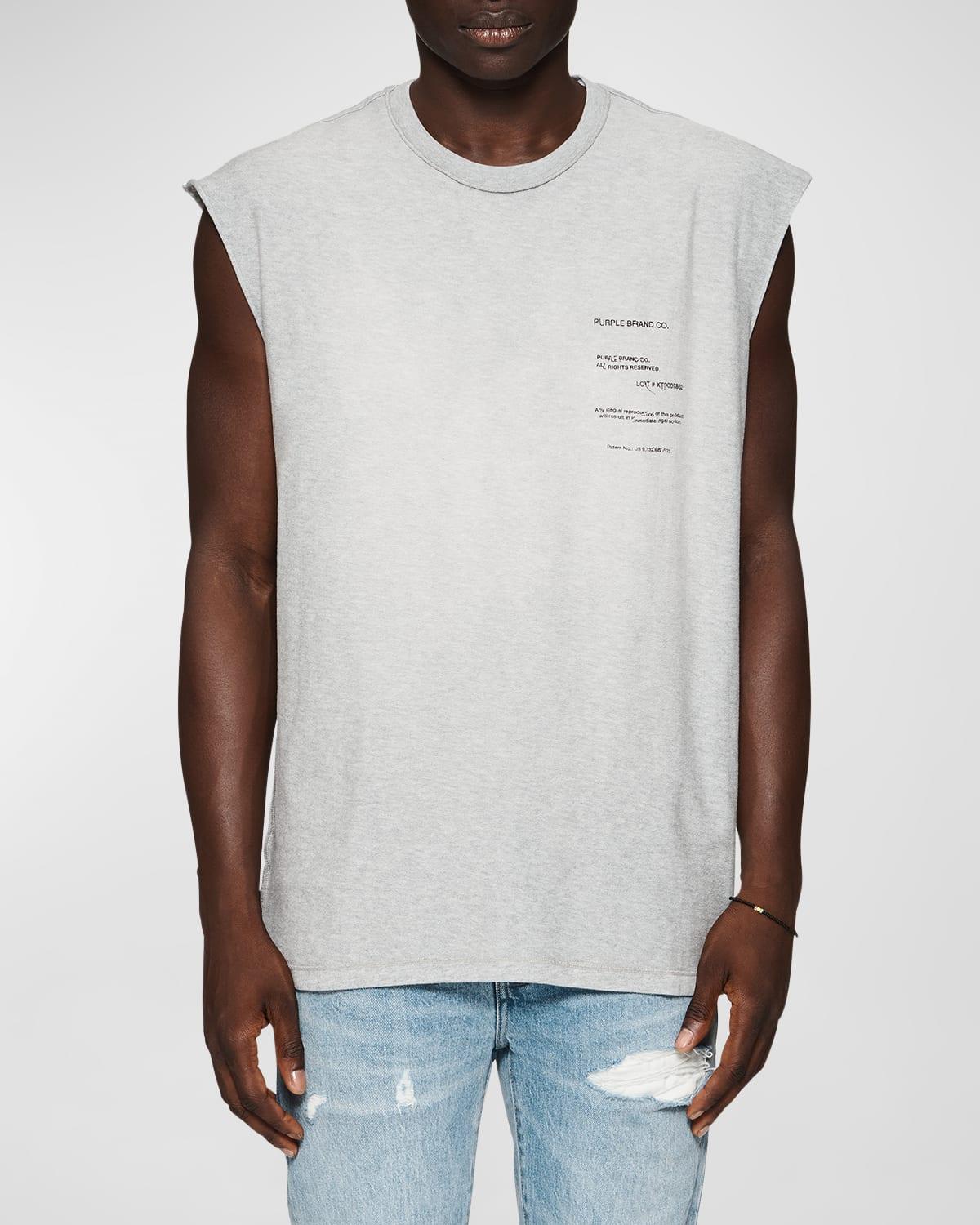 Men's Textured Jersey Graphic Tank Top Product Image