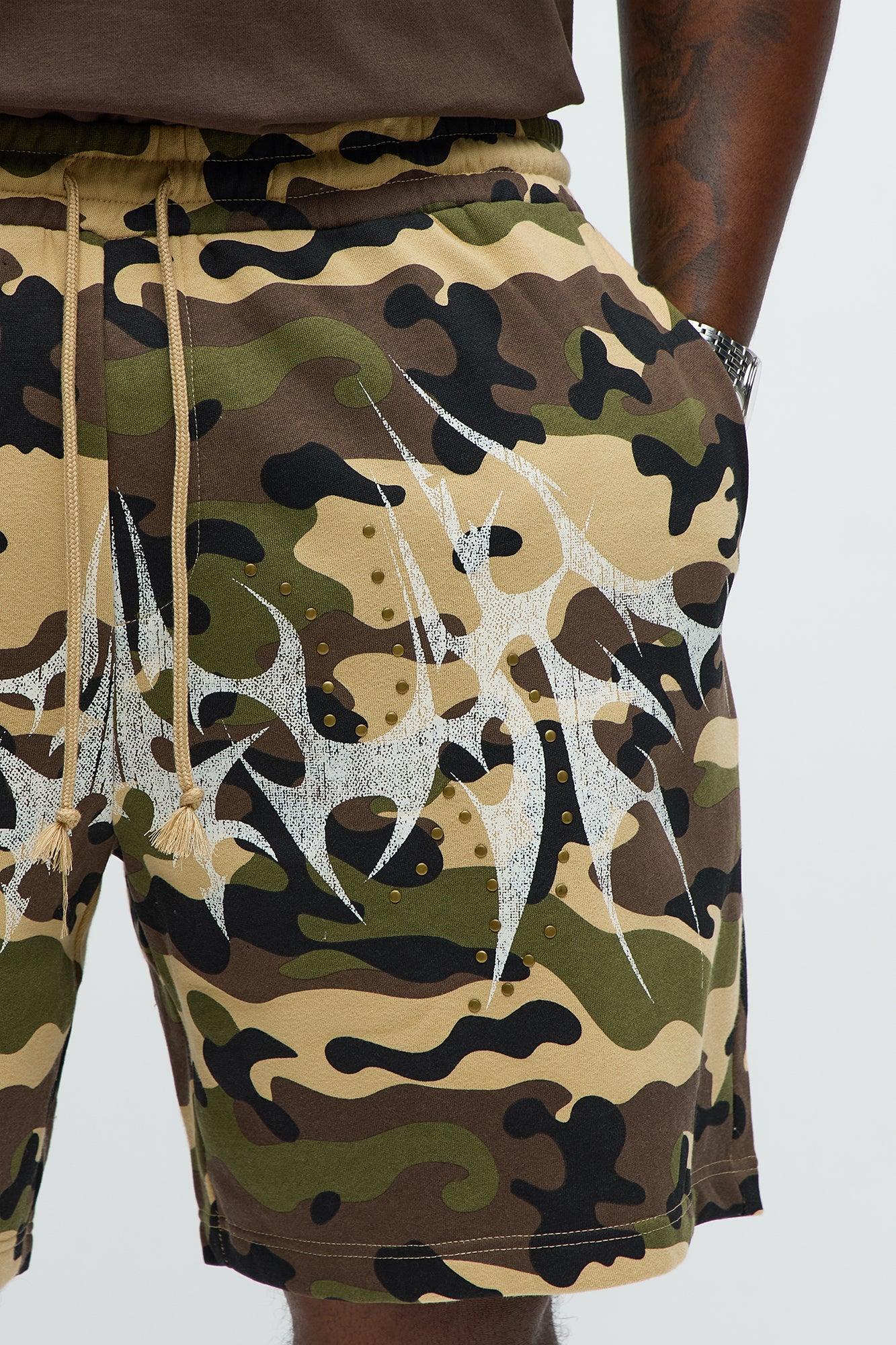 Metal Camo Sweatshort - Camouflage Product Image