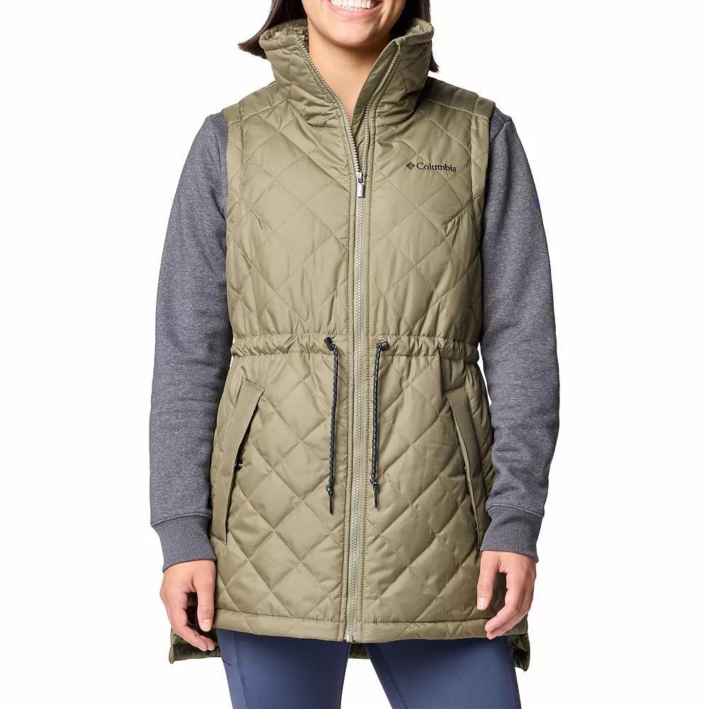 Women's Columbia Copper Crest™ II Midweight Vest, Size: XXL, Stone Green Product Image