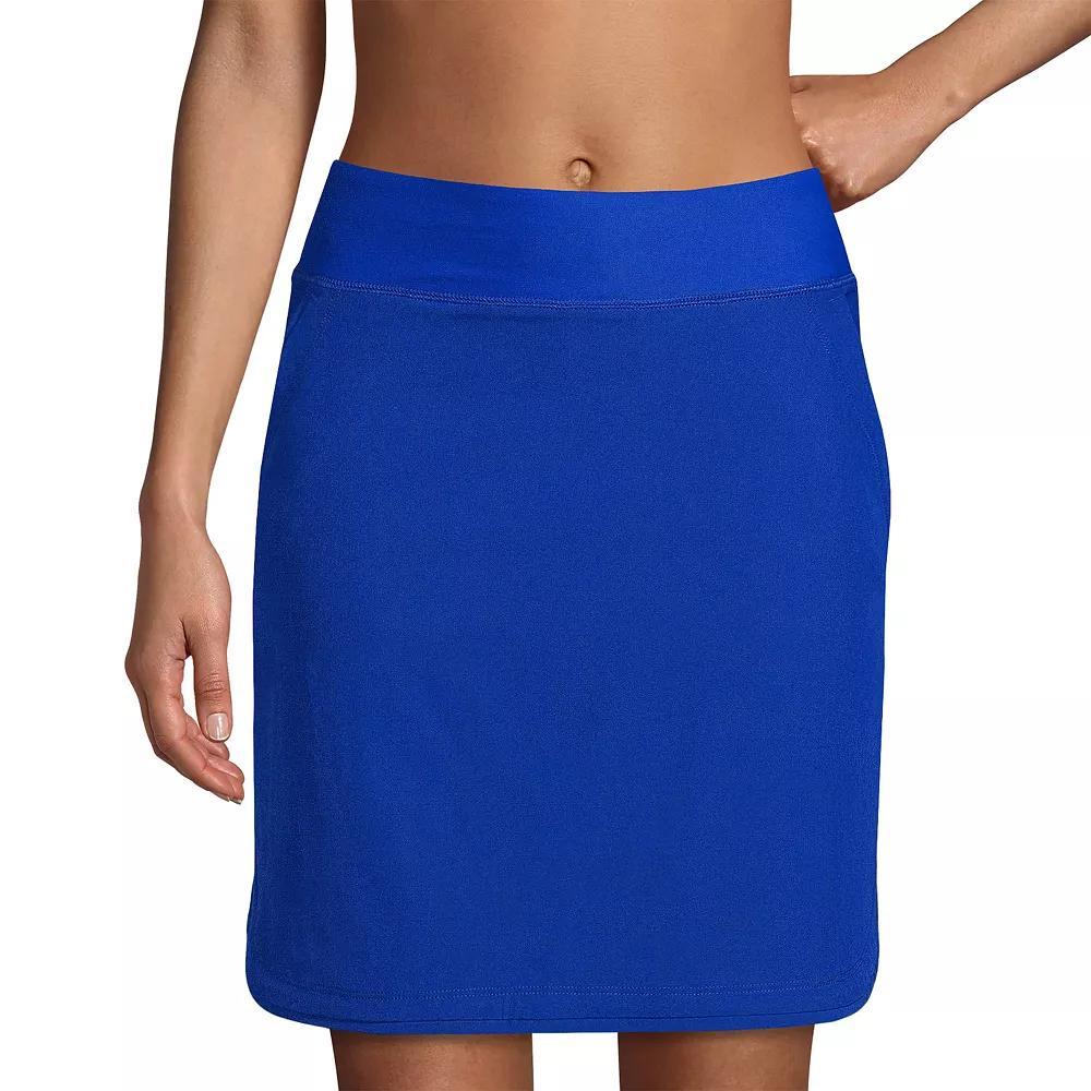 Womens Lands End Quick Dry Active Swim Skort Product Image