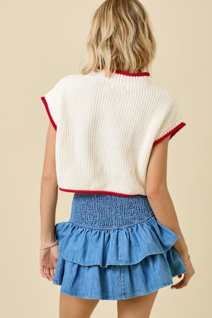 SS Boxy Patriotic Top Product Image