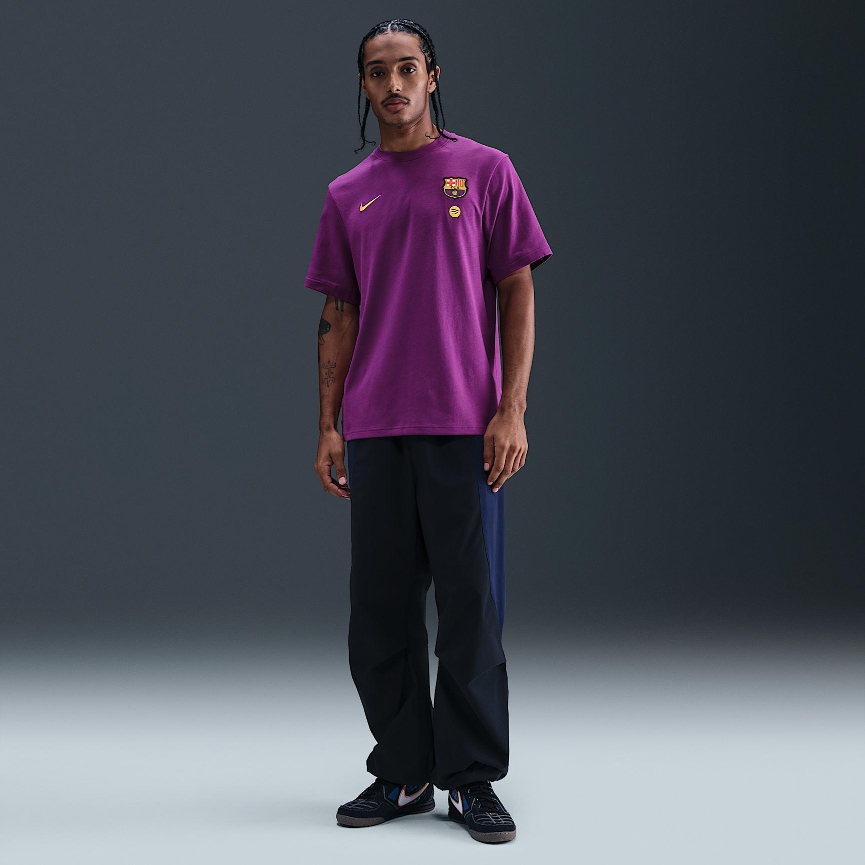 FC Barcelona Primary Home Men's Nike Dri-FIT Soccer Short-Sleeve Top Product Image
