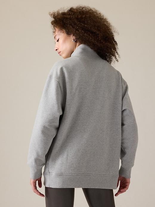 Power of She Forever Fleece 1/4 Zip Sweatshirt Product Image