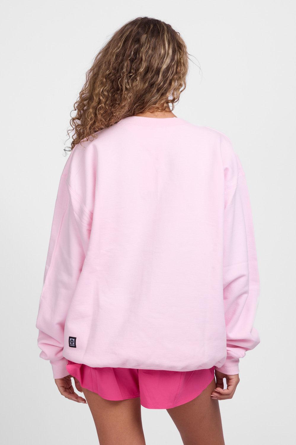 Roxanne Oversized Fleece Crewneck - Maria Female Product Image