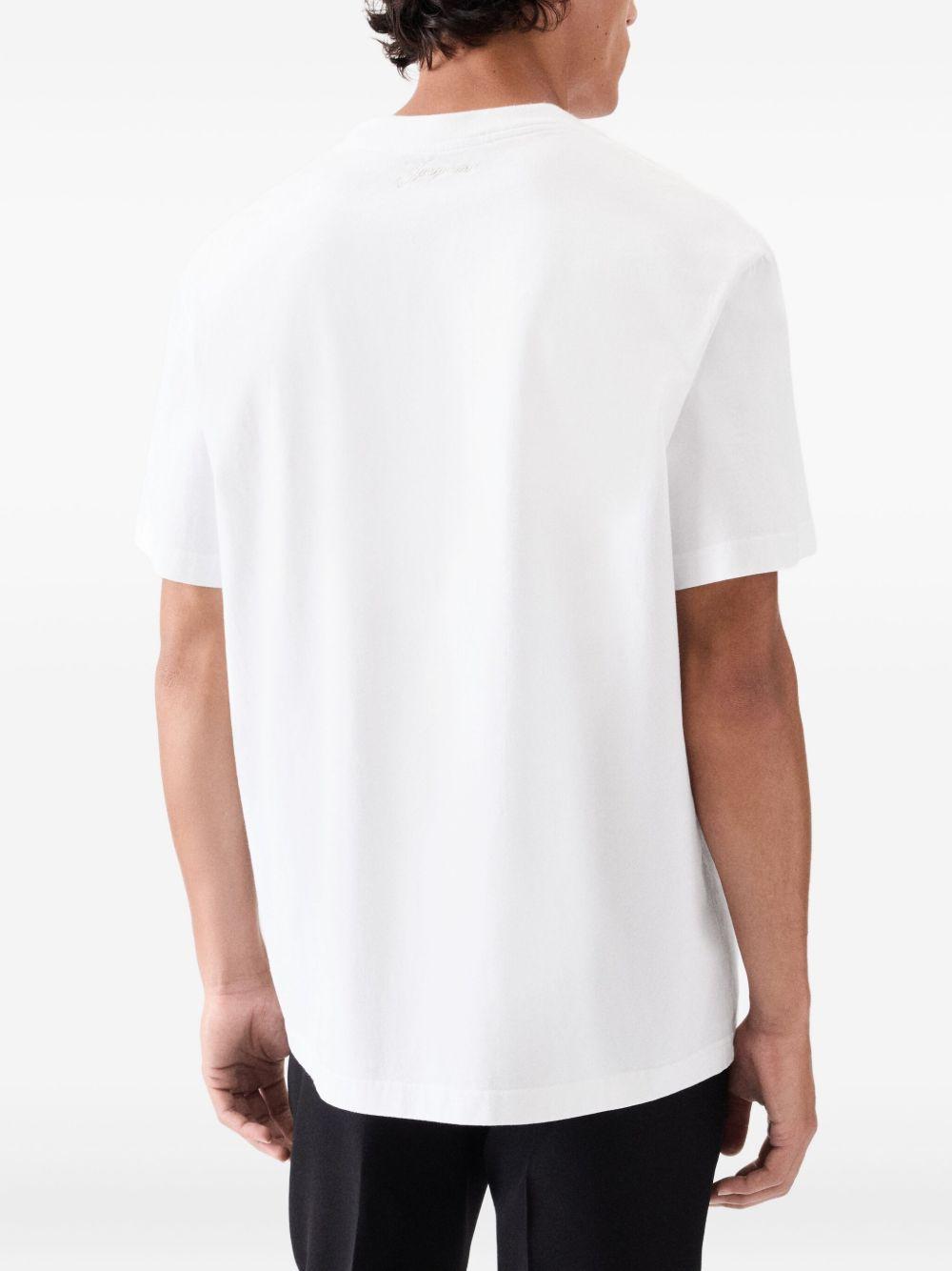 embroidered-logo t-shirt Product Image
