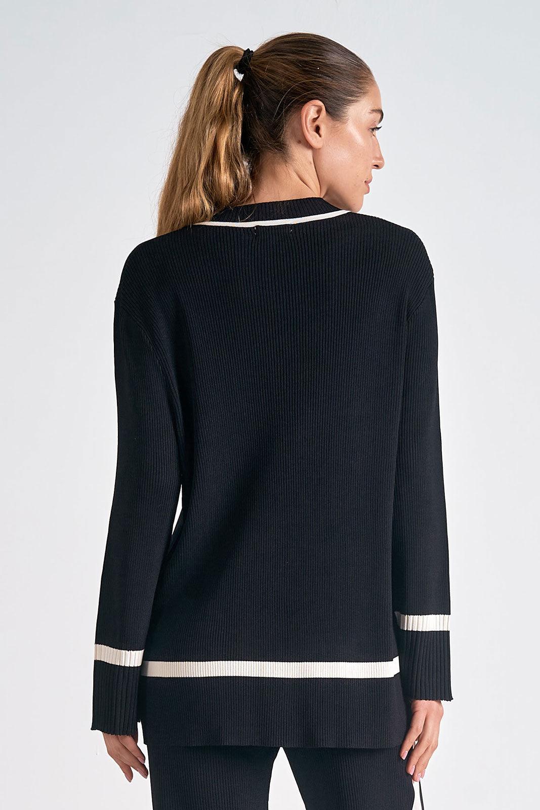 Vneck Tennis Sweater Product Image