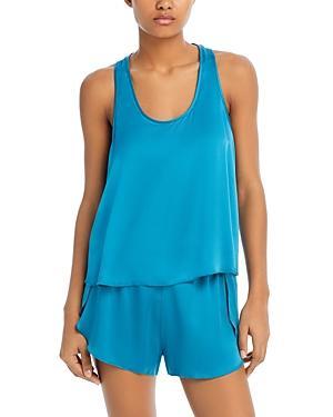 Womens Washable Silk Tulip-Back Pajama Set Product Image