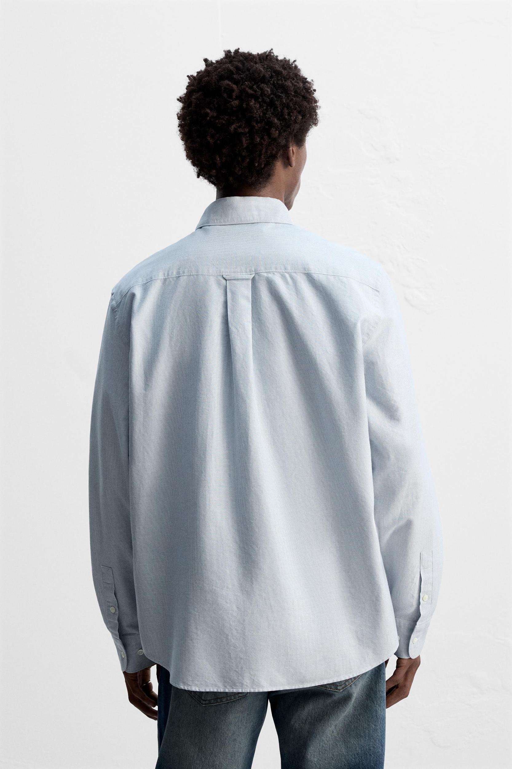 STRIPED OXFORD SHIRT Product Image