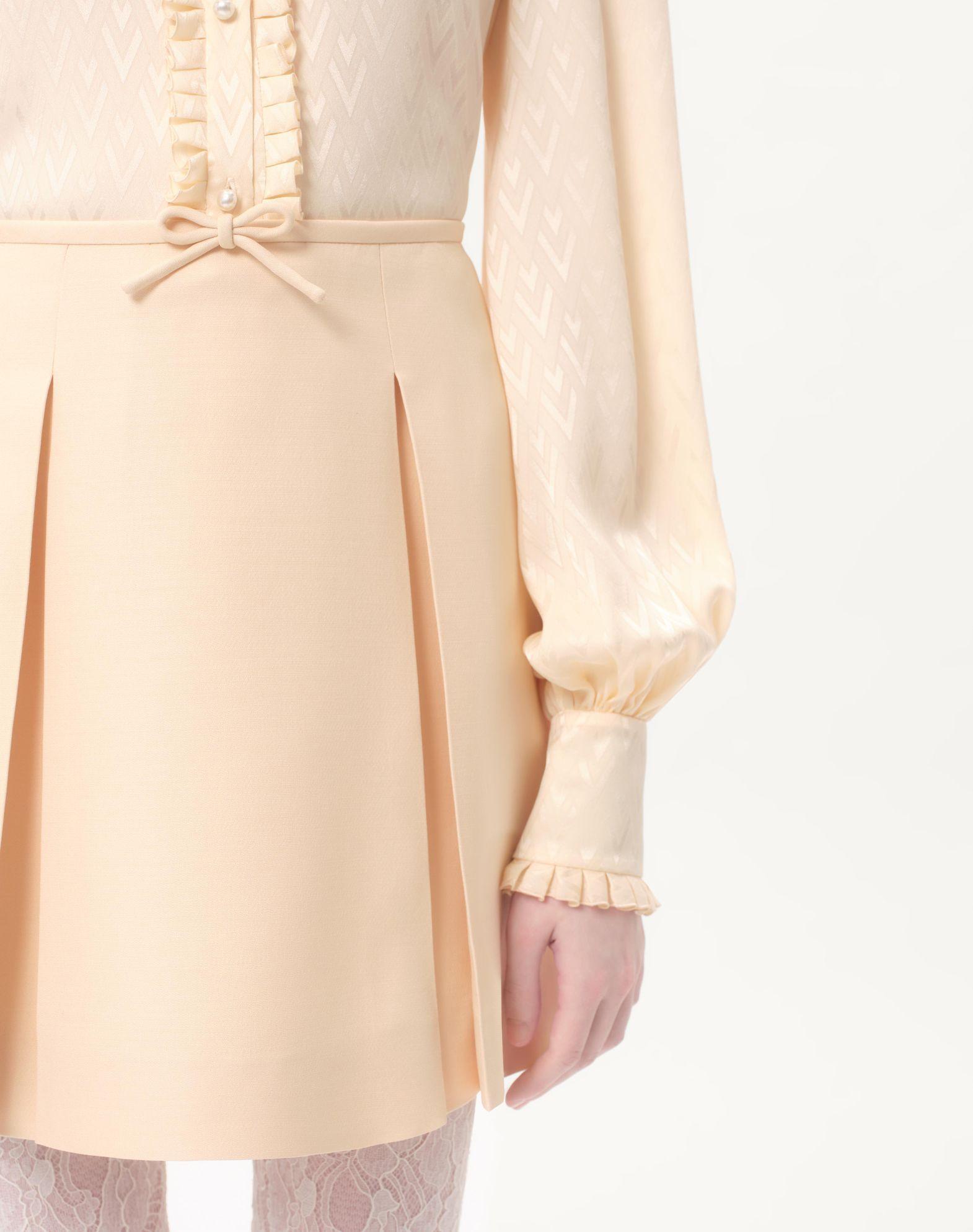 Crepe Couture Short Skirt  Product Image