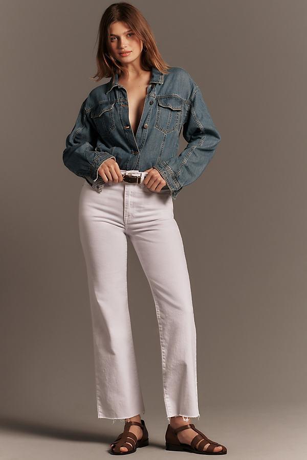 Womens Le Jane High-Rise Stretch Straight Jeans Product Image