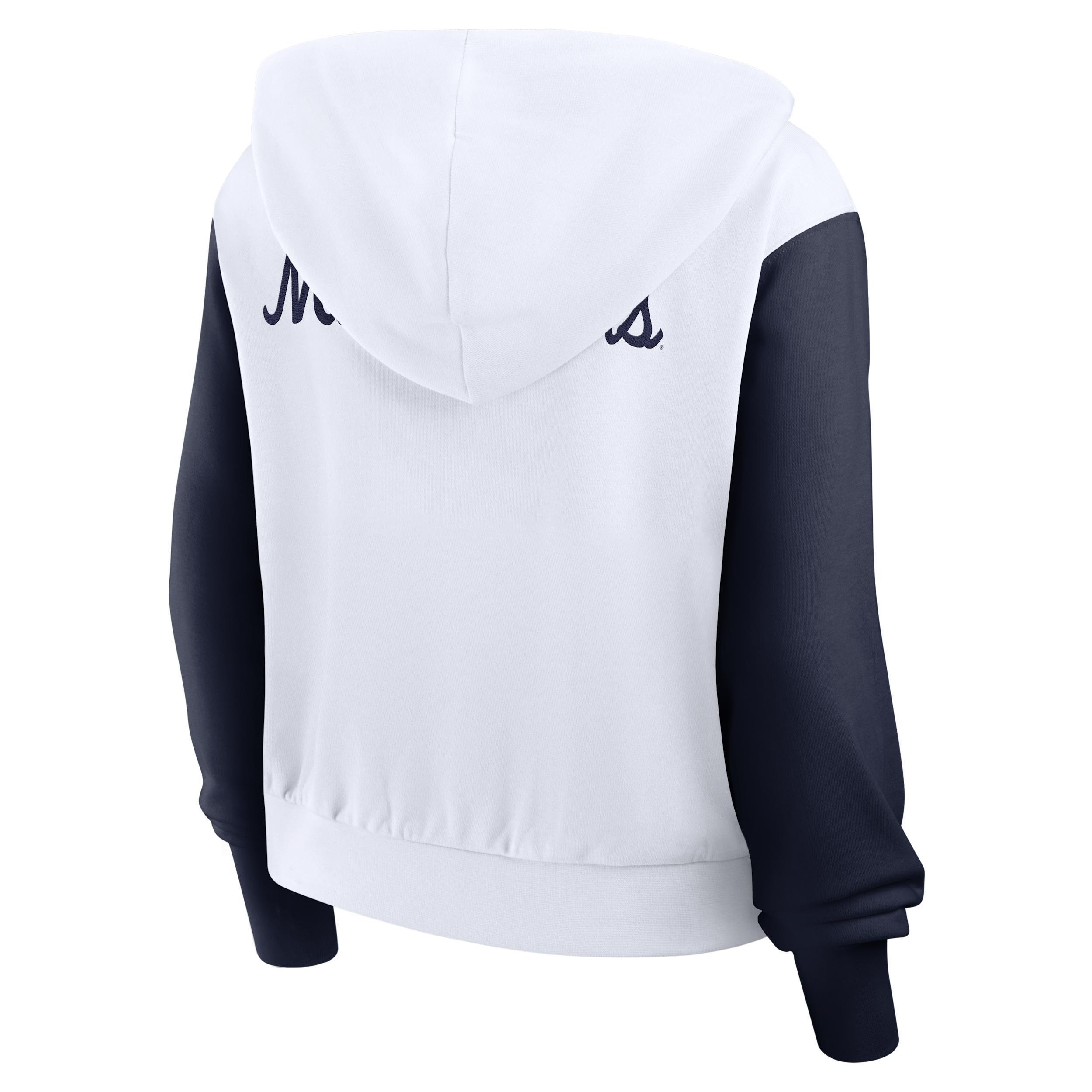 Duke Athletic Prep Colorblocked Script Women’s Nike College Full-Zip Hoodie Product Image